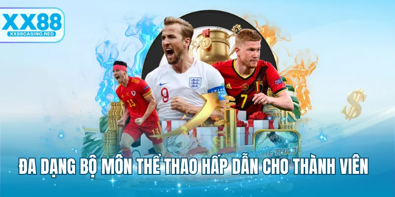 Đa dạng bộ môn thể thao hấp dẫn cho thành viên